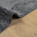 Vloerkleed IZA laagpolig Scandinavisch 160x230 cm antraciet