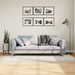 Vloerkleed IZA laagpolig Scandinavisch 100x200 cm crèmekleurig