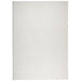 Vloerkleed IZA laagpolig Scandinavisch 120x170 cm crèmekleurig