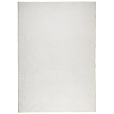 Vloerkleed IZA laagpolig Scandinavisch 140x200 cm crèmekleurig