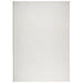 Vloerkleed IZA laagpolig Scandinavisch 140x200 cm crèmekleurig