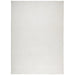 Vloerkleed IZA laagpolig Scandinavisch 200x280 cm crèmekleurig