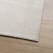 Vloerkleed IZA laagpolig Scandinavisch 200x280 cm crèmekleurig
