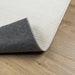 Vloerkleed IZA laagpolig Scandinavisch 200x280 cm crèmekleurig