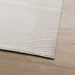 Vloerkleed IZA laagpolig Scandinavisch 240x340 cm crèmekleurig