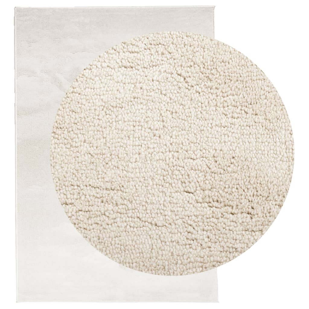 Vloerkleed OVIEDO laagpolig 160x230 cm beige