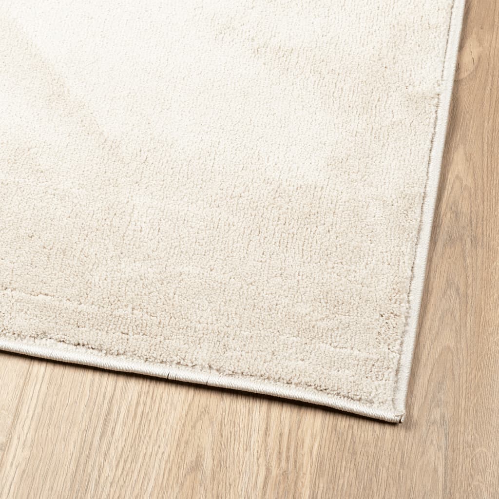 Vloerkleed OVIEDO laagpolig 160x230 cm beige