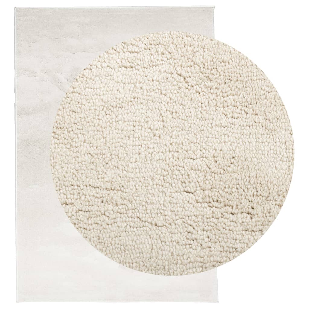 Vloerkleed OVIEDO laagpolig 200x280 cm beige