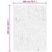 Vloerkleed OVIEDO laagpolig 200x280 cm beige