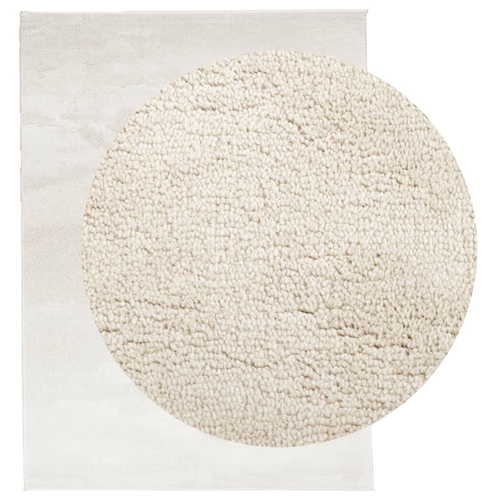 Vloerkleed OVIEDO laagpolig 240x340 cm beige