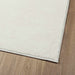 Vloerkleed OVIEDO laagpolig 200x200 cm crèmekleurig