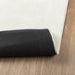 Vloerkleed OVIEDO laagpolig 200x200 cm crèmekleurig