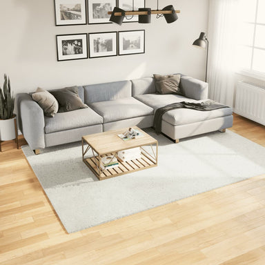 Vloerkleed OVIEDO laagpolig 200x280 cm crèmekleurig