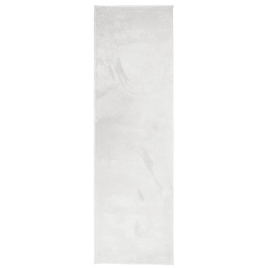 Vloerkleed OVIEDO laagpolig 80x250 cm grijs