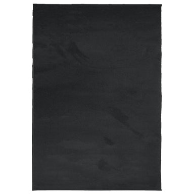 Vloerkleed OVIEDO laagpolig 200x280 cm zwart