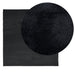 Vloerkleed OVIEDO laagpolig 240x240 cm zwart