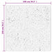 Vloerkleed OVIEDO laagpolig 240x240 cm zwart