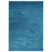 Vloerkleed OVIEDO laagpolig 140x200 cm turquoise