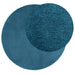 Vloerkleed OVIEDO laagpolig Ø 160 cm turquoise