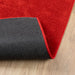 Vloerkleed OVIEDO laagpolig 160x230 cm rood