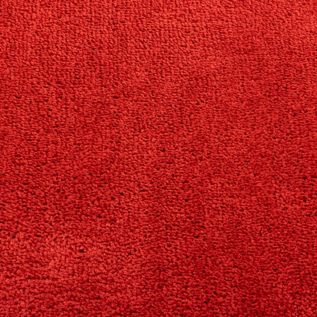 Vloerkleed OVIEDO laagpolig 160x230 cm rood