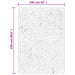 Vloerkleed OVIEDO laagpolig 160x230 cm rood
