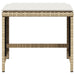 Tuinkrukken 4 st met kussens 41x41x36 cm poly rattan beige