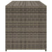 Tuinbox 283 L poly rattan grijs