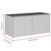Tuinbox 283 L poly rattan grijs