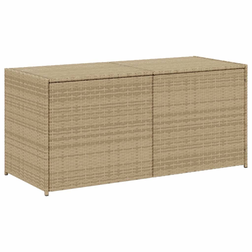 Tuinbox 283 L poly rattan gemengd beige