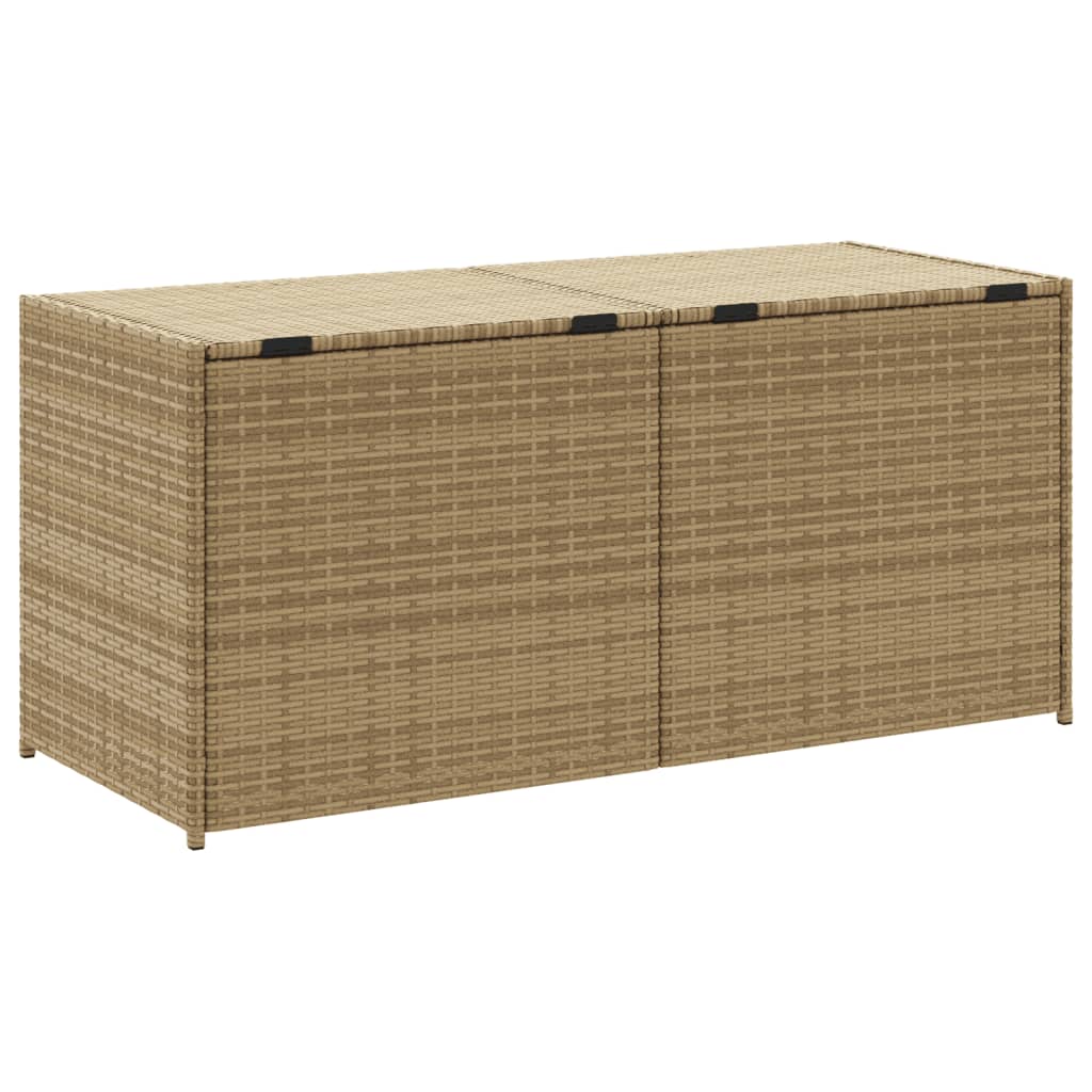 Tuinbox 283 L poly rattan gemengd beige