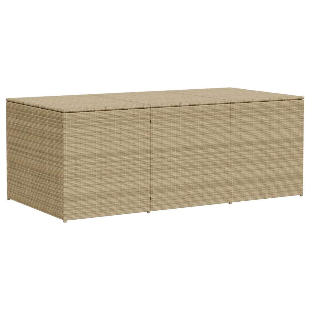 Tuinbox 984 L poly rattan gemengd beige