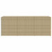 Tuinbox 984 L poly rattan gemengd beige