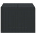 Tuinbox 291 L poly rattan zwart