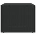 Tuinbox 291 L poly rattan zwart