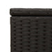 Tuinbox 291 L poly rattan zwart