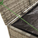 Tuinbox 291 L poly rattan grijs