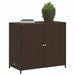Tuinkast 83x45x76 cm poly rattan bruin