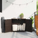 Tuinkast 83x45x76 cm poly rattan bruin