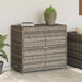 Tuinkast 83x45x76 cm poly rattan grijs