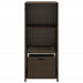 Tuinkast 50x55x115 cm poly rattan bruin