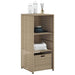 Tuinkast 50x55x115 cm poly rattan beige