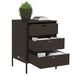 Tuinkast 55x59x80 cm poly rattan bruin