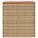 Tuinbox 110x50x54 cm poly rattan en acaciahout beige