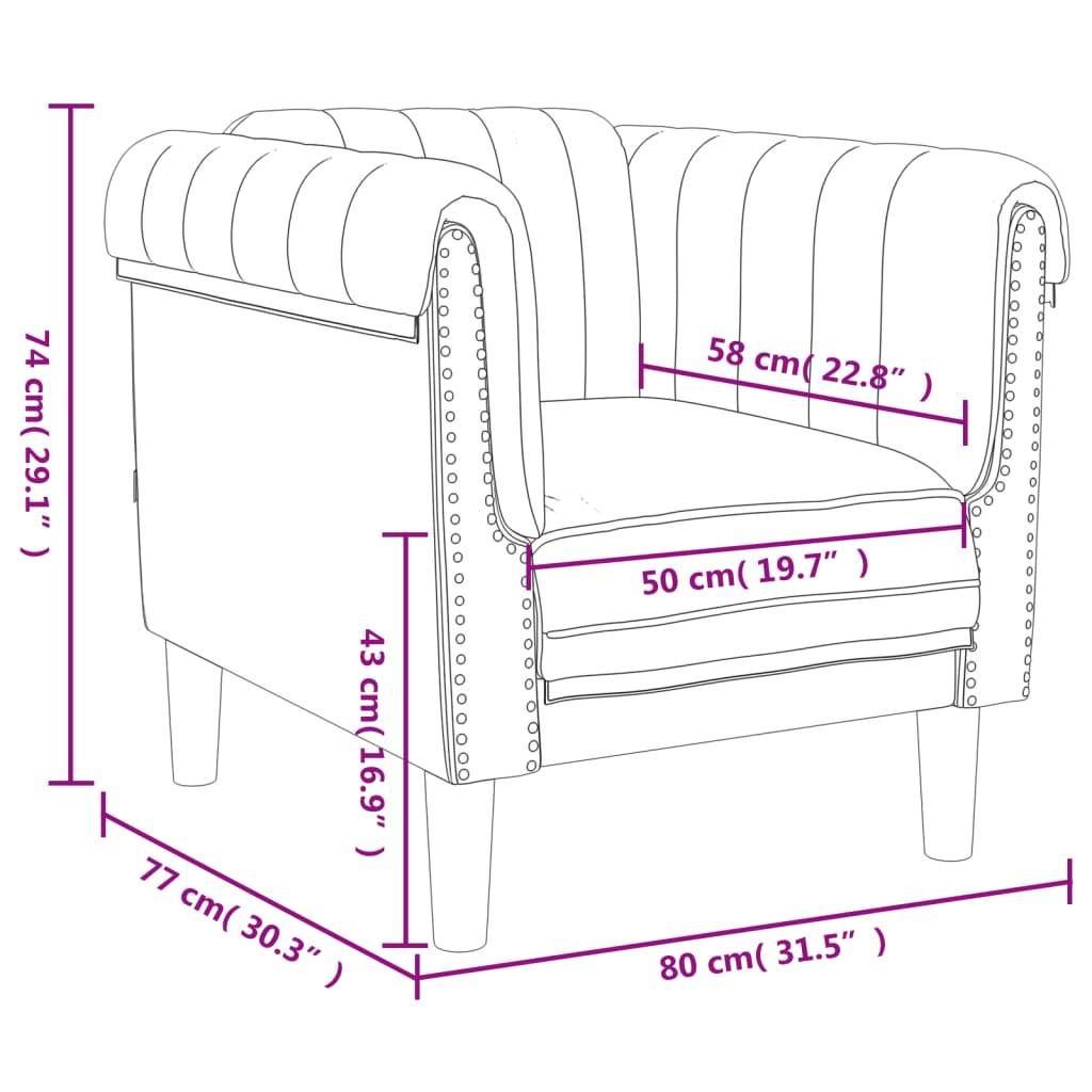 3-delige Loungeset fluweel roze