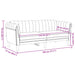 2-delige Loungeset fluweel bruin