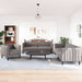 3-delige Loungeset stof taupe