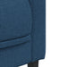 2-delige Loungeset stof blauw