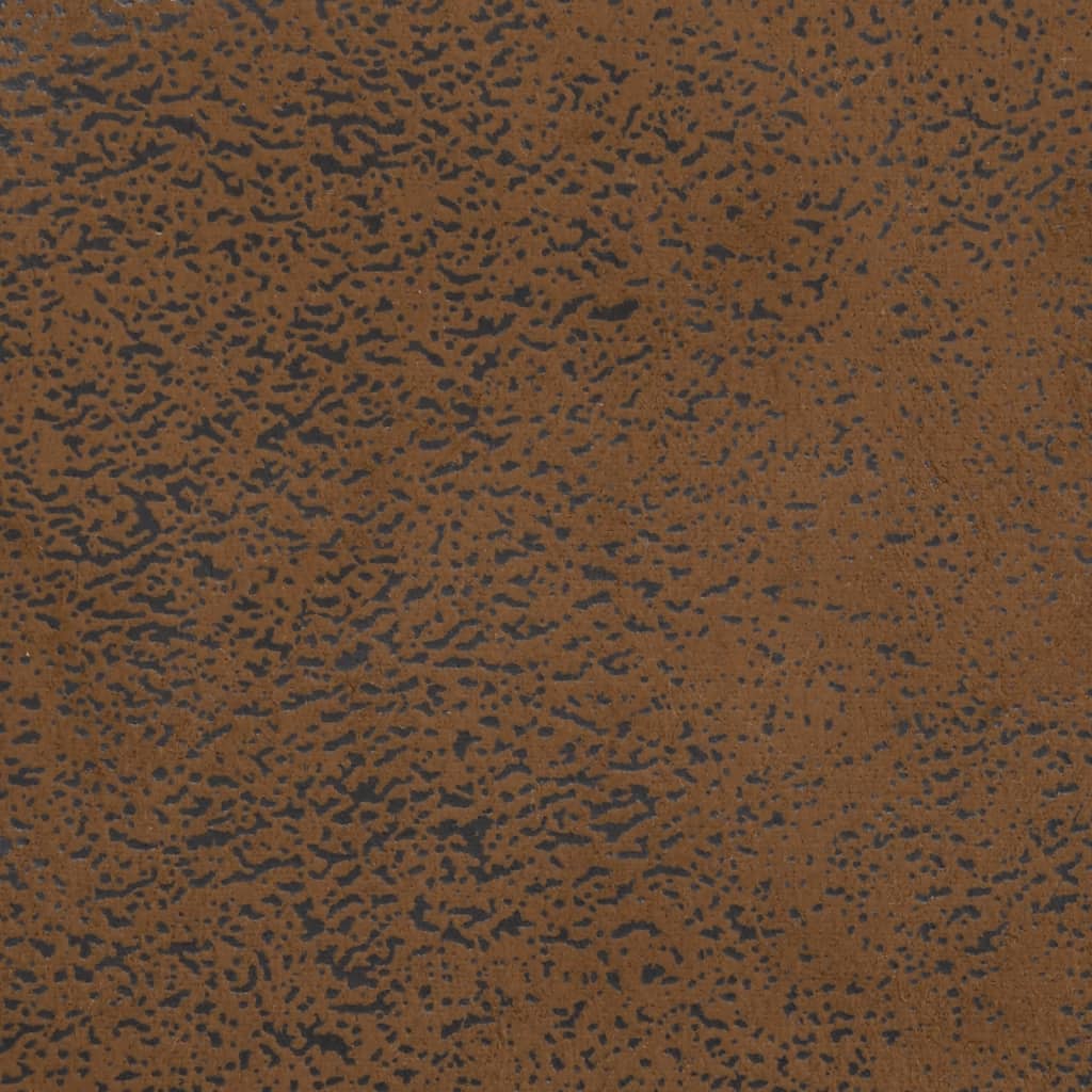 3-delige Loungeset Chesterfield-stijl kunstsuède bruin
