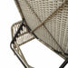 Ligstoel Licht Grijs en Donker Grijs 200 x 55 x 92 cm
